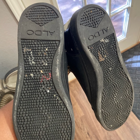 Aldo lace up combat style boots/booties - Picture 4 of 5